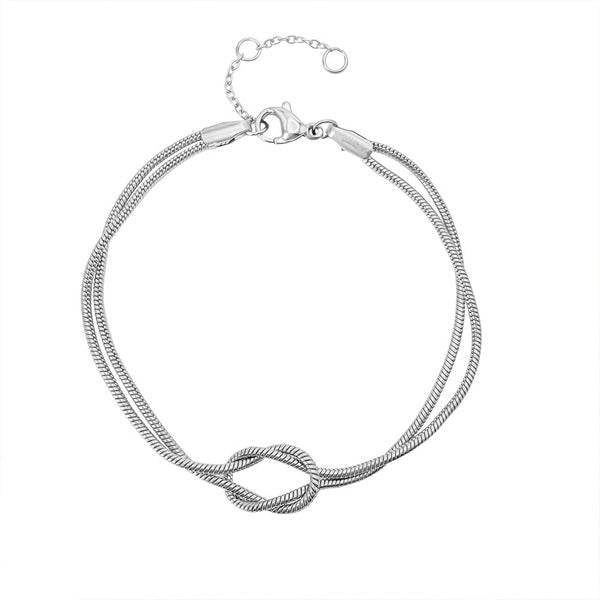 Pulseras acabado plata